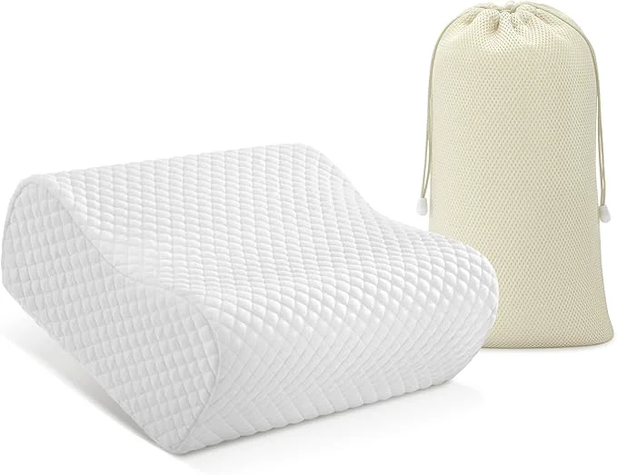Durable AM AEROMAX Travel Contour Memory Foam Pillow Cervical Pillow Comfortable
