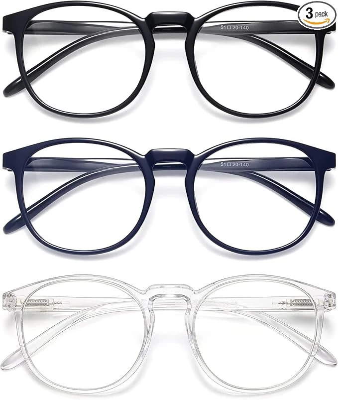 Long-Lasting IBOANN Chic Comfy Blue Light Glasses Excellent