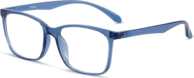 High-Grade ANRRI Blue Light Blocking Glasses Anti Eyestrain Lens Lightweight Frame Official