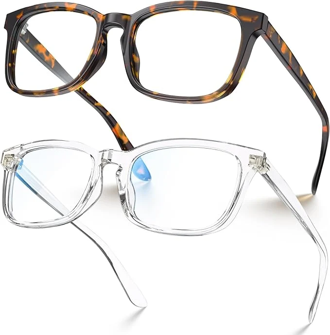 Elegant VISOONE Blue Light Blocking Glasses Square Next-Generation
