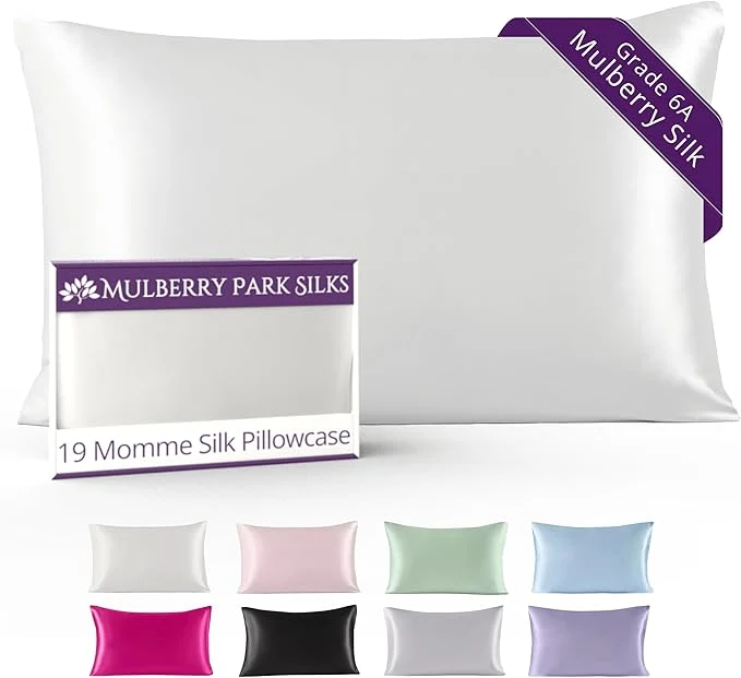 Eco-Friendly Mulberry Park Silk Pillowcase Sophisticated