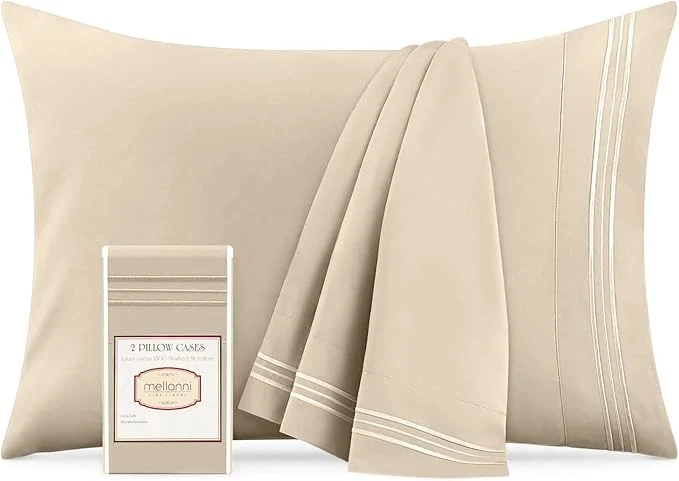 Eco-Friendly Mellanni Pillow Cases Durable