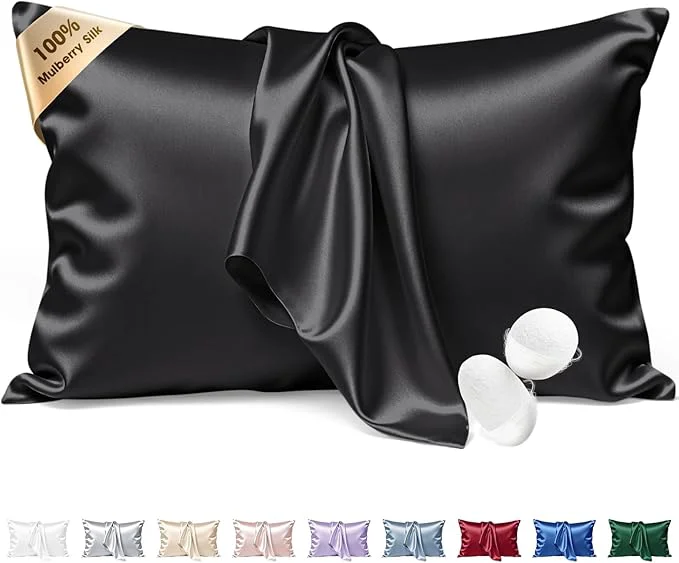 Secure Silk Pillow Cases Standard Size Mulberry Silk Pillowcase Recyclable