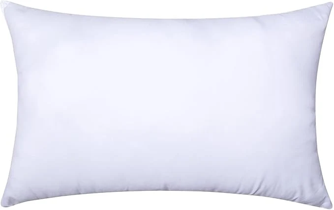 Solid MIULEE Throw Pillow Insert Premium Pillow Stuffer Sham Rectangle Minimalist