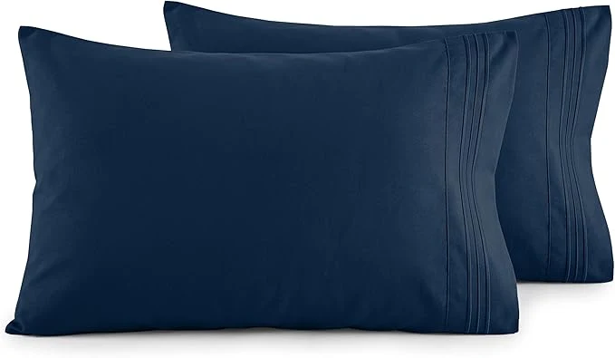Natural Elegant Comfort Luxury Ultra-Soft 2-Piece Pillowcase Set