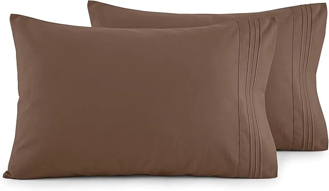 Artisan Elegant Comfort Luxury Ultra-Soft 2-Piece Pillowcase Set Easy-to-Use