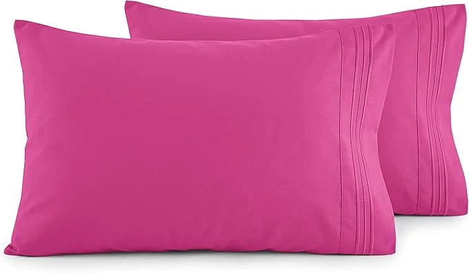 Fine Crafted Elegant Comfort Luxury Ultra-Soft 2-Piece Pillowcase Set Organic