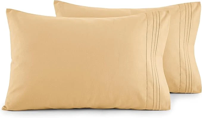 Casual Elegant Comfort Luxury Ultra-Soft 2-Piece Pillowcase Set Relaxed