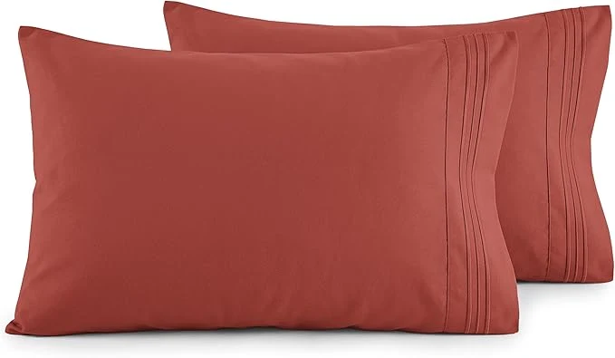 Consistent Elegant Comfort Luxury Ultra-Soft 2-Piece Pillowcase Set Top-Quality
