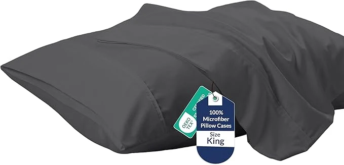 Reusable Royale Linens King Pillowcase Set of 2 Optimized