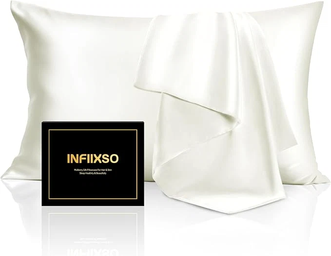 Elite INFIIXSO Mulberry Silk Pillowcase Relaxed