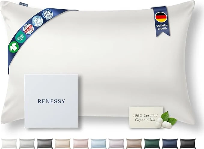 High-Grade Premium Silk Pillowcase Organic Mulberry Silk 22 Momme Grade 6A Dependable