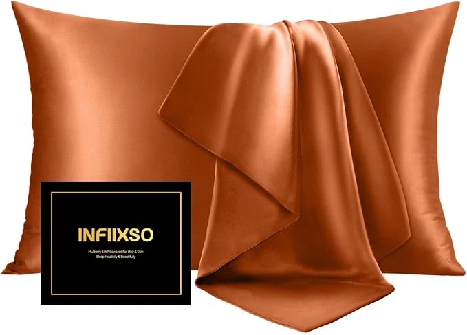 Fine Crafted INFIIXSO Mulberry Silk Pillowcase Top-Quality