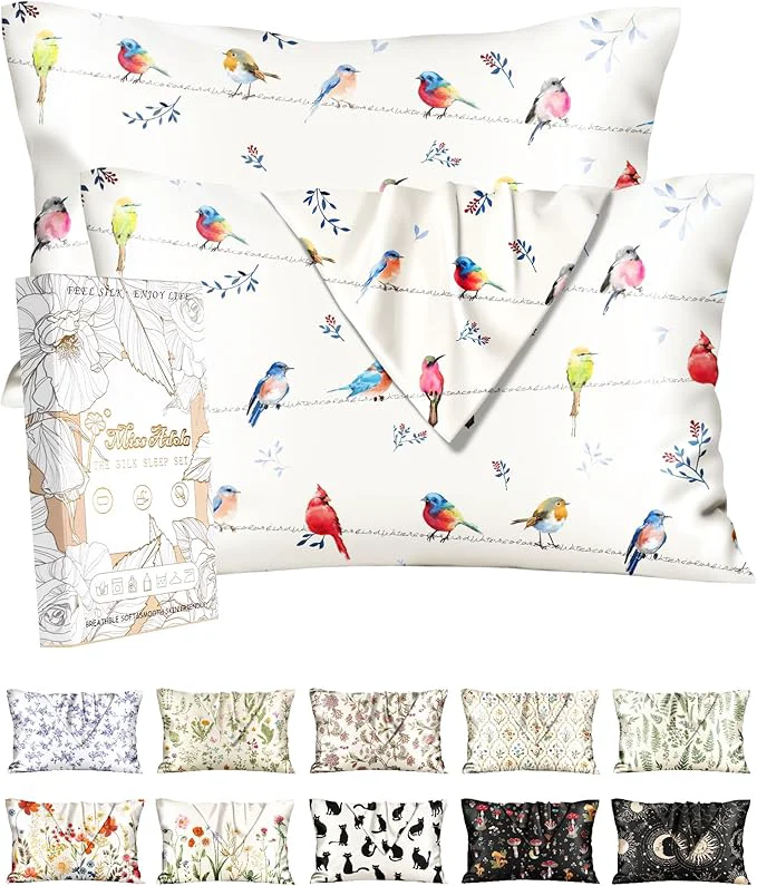 Trendy Miss Adola 2 Pack Silk Pillowcase Refined