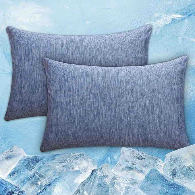 Elegant CHOSHOME Cooling Pillow Cases Zipper Pillow Covers Q-Max 0.45 Zippered Practical