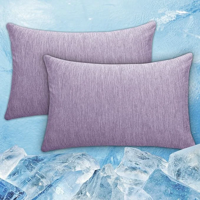 Selected CHOSHOME Cooling Pillow Cases Zipper Pillow Covers Q-Max 0.45 Zippered Flexible