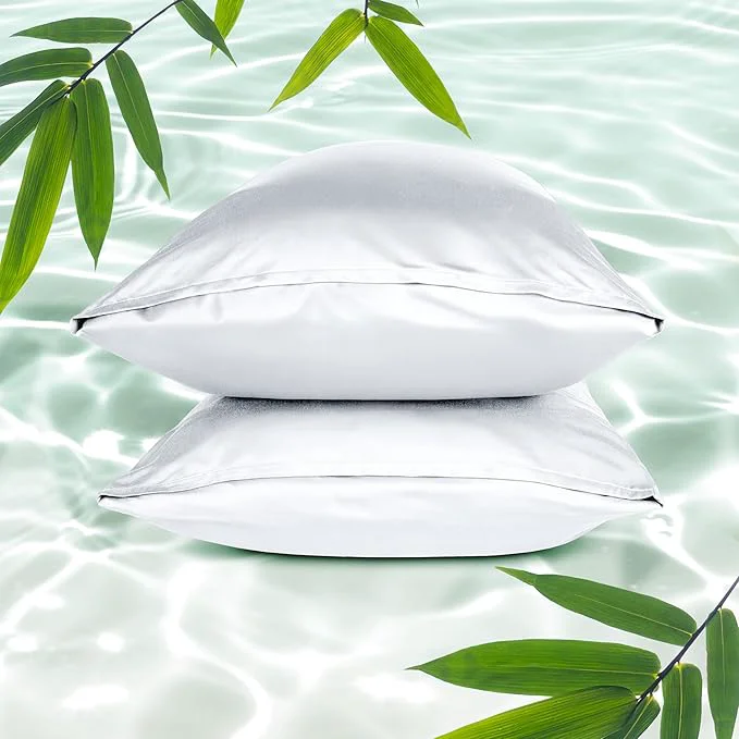 Effective Bare Home Rayon Made from Bamboo Luxury King Size Set of 2 Cooling Quality