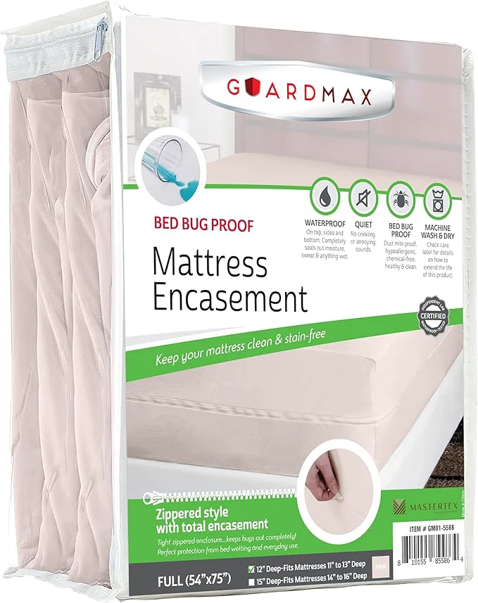 Smart Guardmax Jersey Knitted Full Zippered Mattress Encasement Trusted