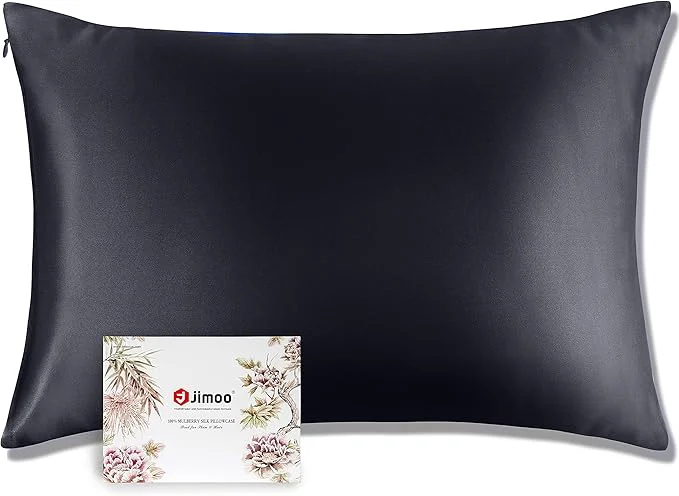Optimized J JIMOO Mulberry Silk Pillowcase Refined