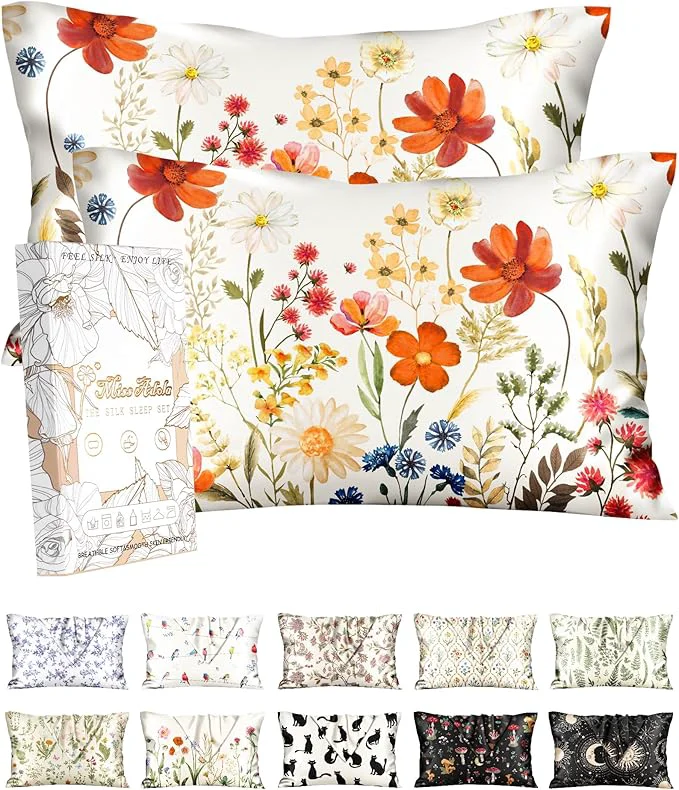Selected Miss Adola 2 Pack Silk Pillowcase Relaxed