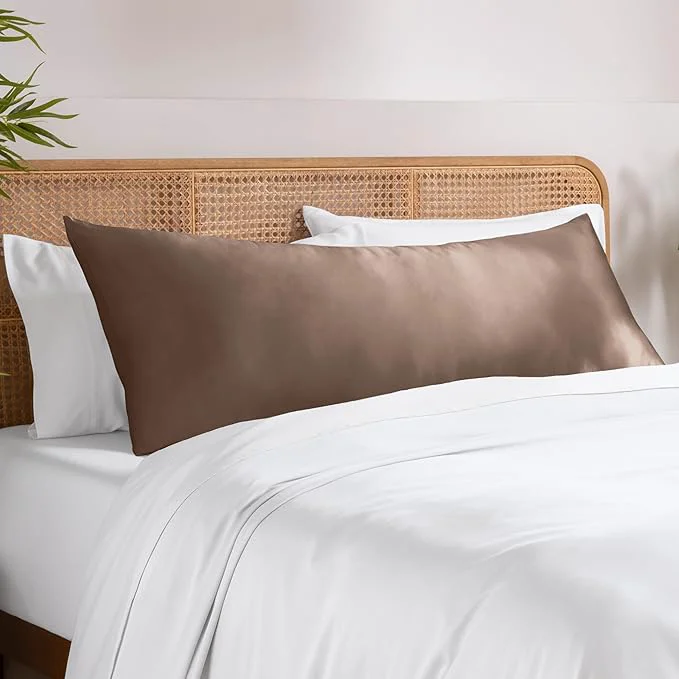 Environmentally Friendly Bare Home Rayon Made from Bamboo Luxury Body Size Cooling Pillowcase Sustainable