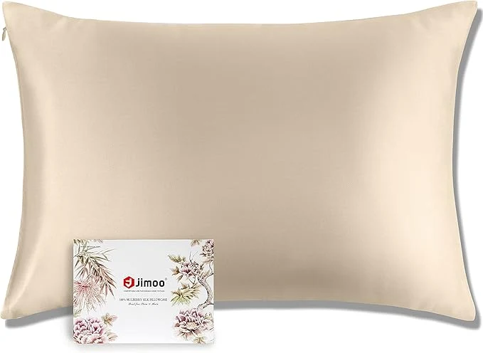 Safe J JIMOO Mulberry Silk Pillowcase Carefully Designed
