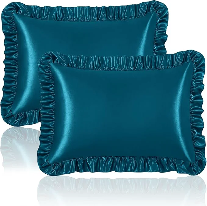 Durable Homiest Ruffle Satin Pillowcase Trusted