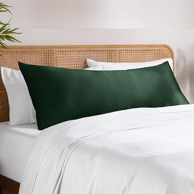 Proven Bare Home Rayon Made from Bamboo Luxury Body Size Cooling Pillowcase Natural