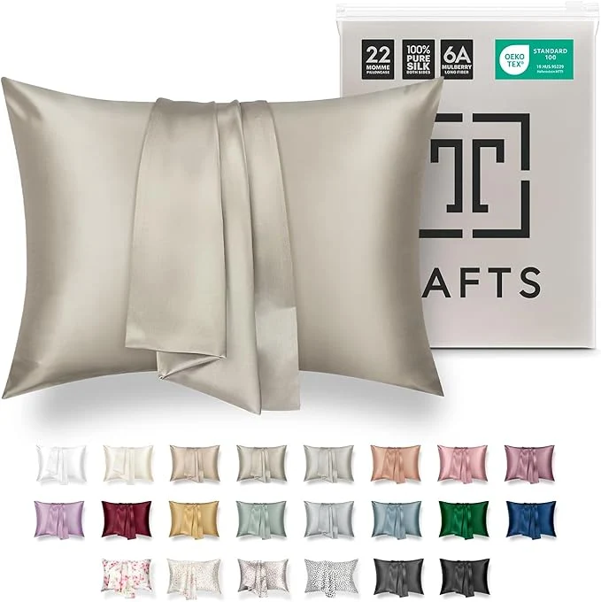 Dependable Tafts Silk Pillow Cases – 22mm Pure Mulberry 6A Silk Pillowcase Proven