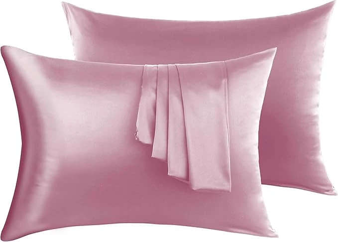 Soft Silk Pillow Cases 2 Pack Mulberry Silk Pillowcase Practical
