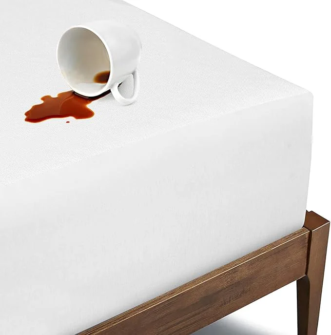 Exclusive Bioweaves Organic Cotton Jersey Waterproof Crib Mattress Protector 28 x 52 Fast