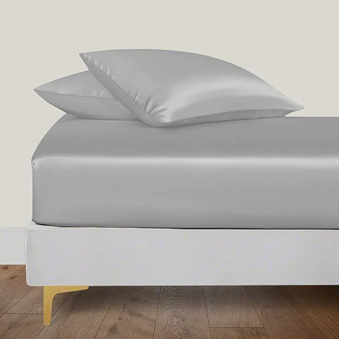 Eco-Friendly LINENWALAS Fitted Sheet Only Viscose Derived from Bamboo Bottom Sheet Expertly Made