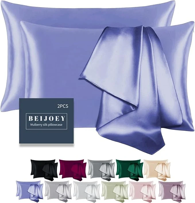 High-Performance Mulberry Silk Pillowcase for Hair and Skin Flexible