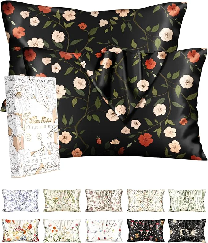 Artisan Miss Adola 2 Pack Silk Pillowcase Comfortable