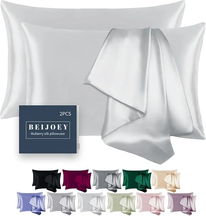 Premium Material Mulberry Silk Pillowcase 2 Pack Elite