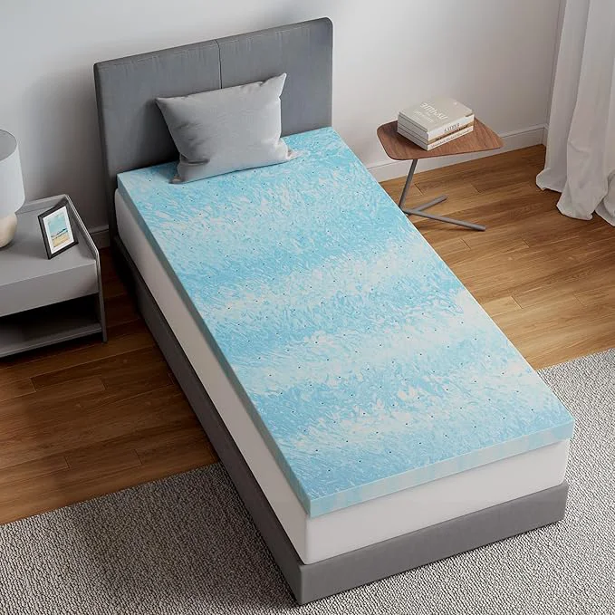 Durable Novilla Memory Foam Mattress Topper Twin Smart