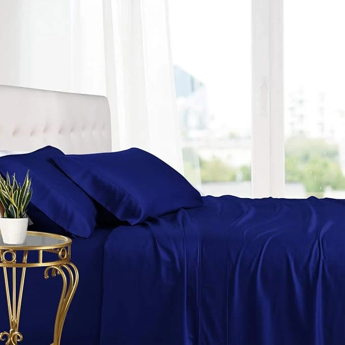 Detailed Royal Hotel Bedding Natural Viscose Made from Bamboo Sheets Cooling Sheets High-Performance