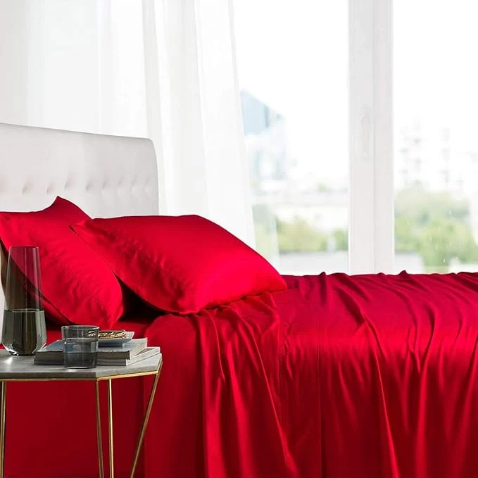 Expertly Made Royal Hotel Bedding Natural Viscose Made from Bamboo Pillowcases Soft Premium Material