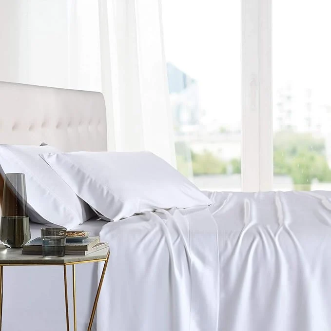 Efficient Royal Hotel Bedding Natural Viscose Made from Bamboo Sheets Soft Cooling High-Quality