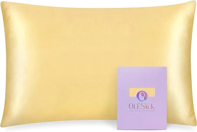 High-End OLESILK Mulberry Silk Toddler Pillowcase Optimized