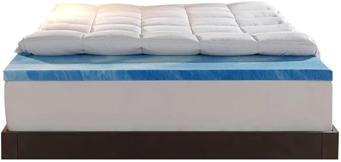 Environmentally Friendly Sleep Innovations Dual Layer 4 Inch Memory Foam Mattress Topper King Size Exceptional