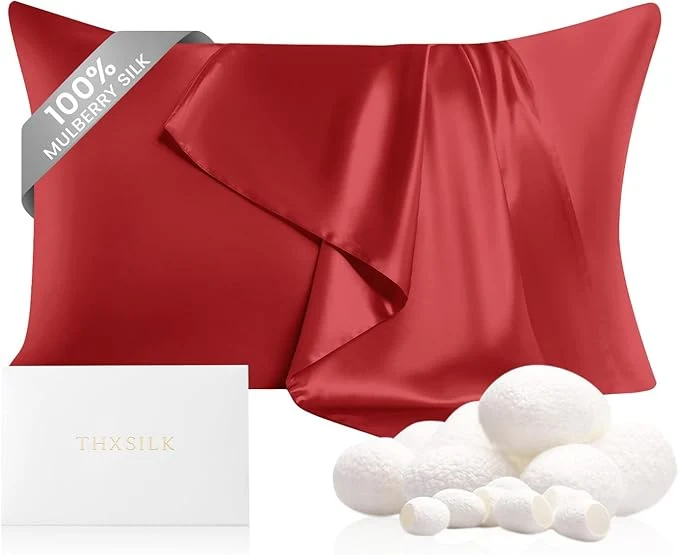 Convenient THXSILK Mulberry Silk Pillowcase Easy-to-Use
