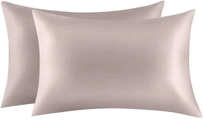 First-Class Jocoku Mulberry Silk Pillowcases Set of 2 Natural