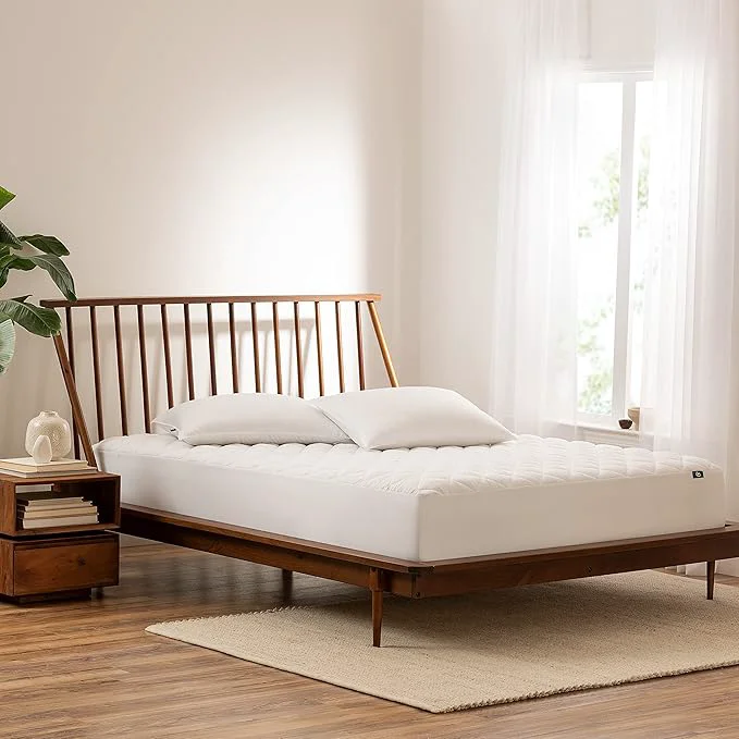 Powerful SERTA Power Clean Triple Action Quilted Soft Waterproof Mattress Pad Protector Recyclable