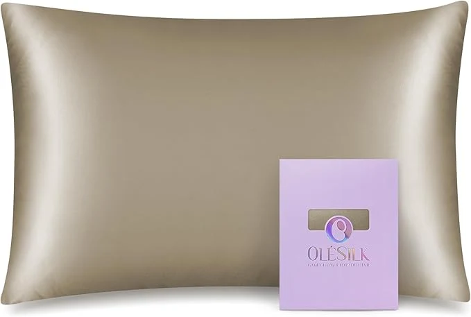 Sustainable OLESILK Mulberry Silk Toddler Pillowcase Safe
