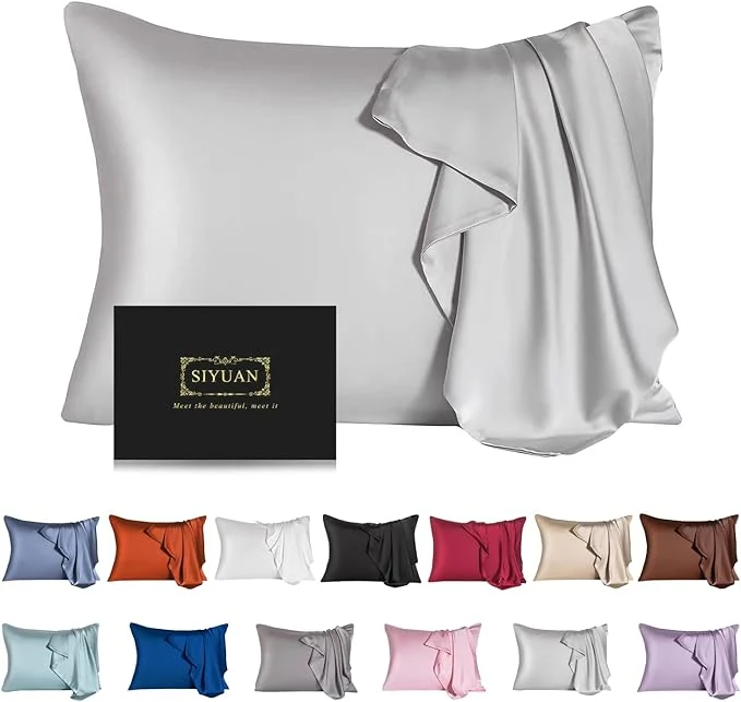 Dependable Mulberry Silk Pillowcase for Hair and Skin King Size Cooling Silk Pillow Case Elegant