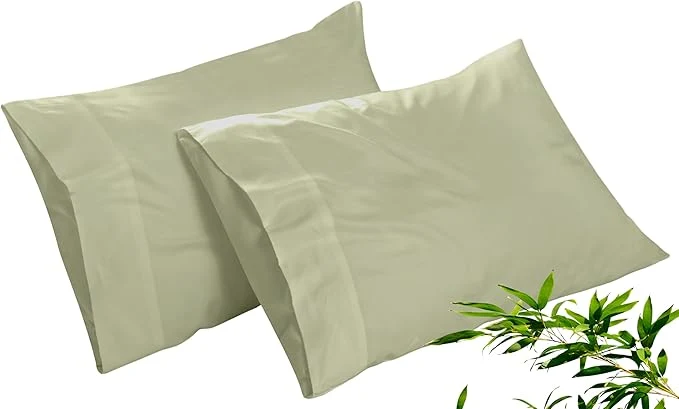 Sophisticated Royale Linens Cooling Pillow Cases King Size Set of 2- Rayon Derived from Contemporary