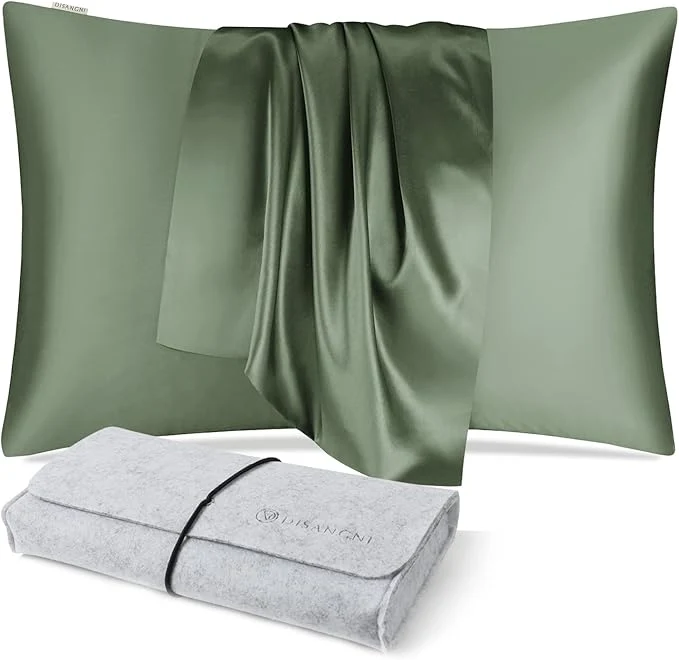 High-Grade DISANGNI Natural Mulberry Silk Pillow case Enhanced