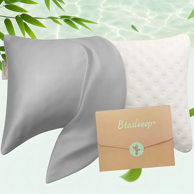 Expertly Made Cooling Curved Pillowcase for Side Sleeper Pillow Prestigious