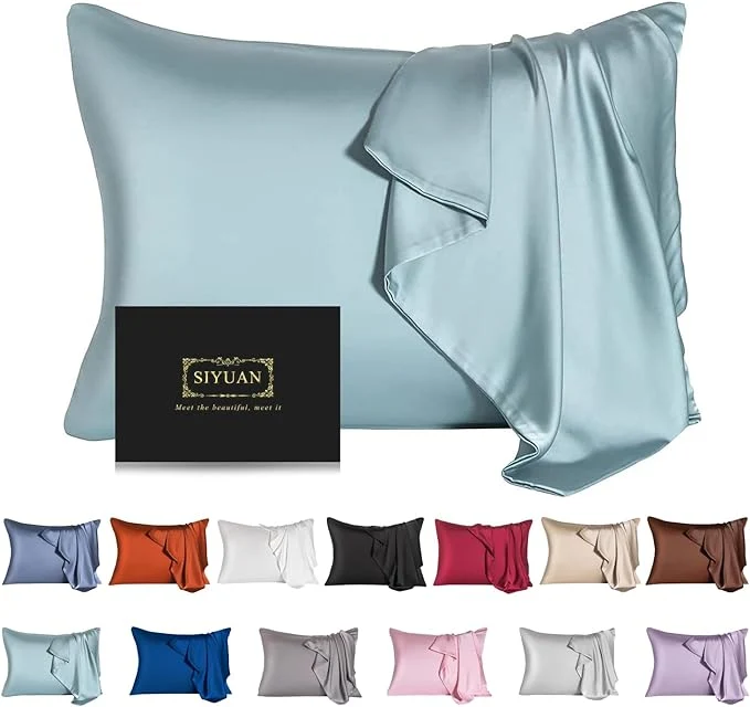 User-Friendly Mulberry Silk Pillowcase for Hair and Skin Standard Size Cooling Silk Pillow Luxury